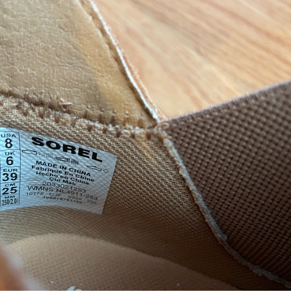 SOREL Out and About Wedge Slip-On Sneakers - Picture 4 of 4